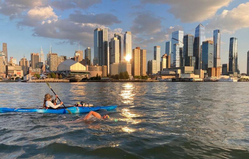 Swimming 20 Bridges around Manhattan for Peace